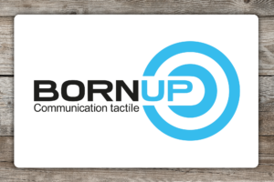Logo BornUp – Communication tactile