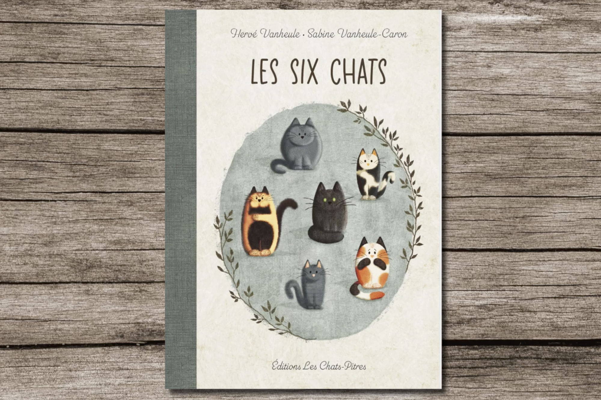 Livre illustré les six chats
